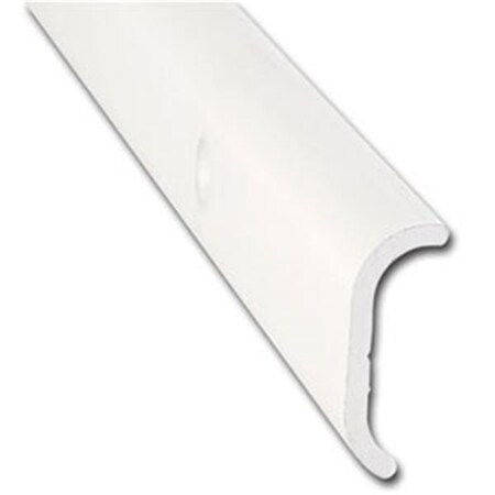 Ap Products 8 ft. Polar White Aluminum Short Leg Trim A1W-021860018